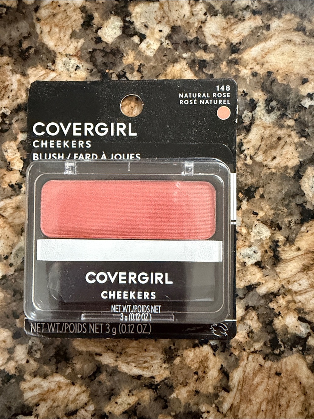 New COVERGIRL Cheekers Blush - 148 Natural Rose Pink
